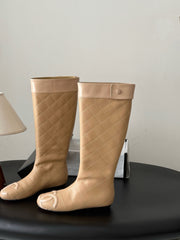 Chanel Vintage Mid-calf Boots #395429
