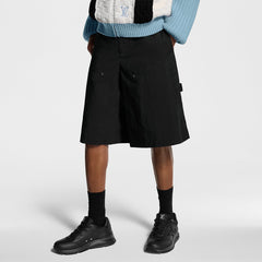 LOUIS VUITTON Cotton Ripstop Cargo Shorts #387724