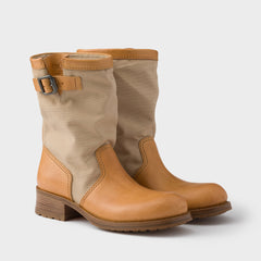 PRADA Leather Mid-calf Boots #394259