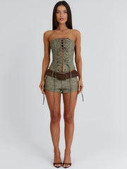 Lunexa Short Khaki