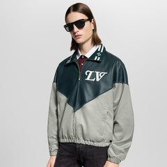 Louis Vuitton SS26 Men's Pattern Mixed Sports Long Sleeve Jacket #329952