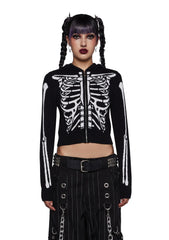 Mortuary Melody Zip-Up Hoodie