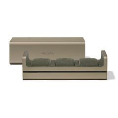 RIMOWA Aluminium Watch Case in Titanium for 3 Watches #387530