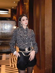 Chanel Silk Peace Dove Shirt #378959