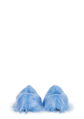 Case Of The Grumpies Fuzzy Slippers - Kooky Monster