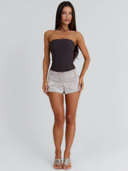 Damaris Shorts Grey