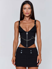 Omari Top Black
