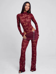 Roselle Pant Wine
