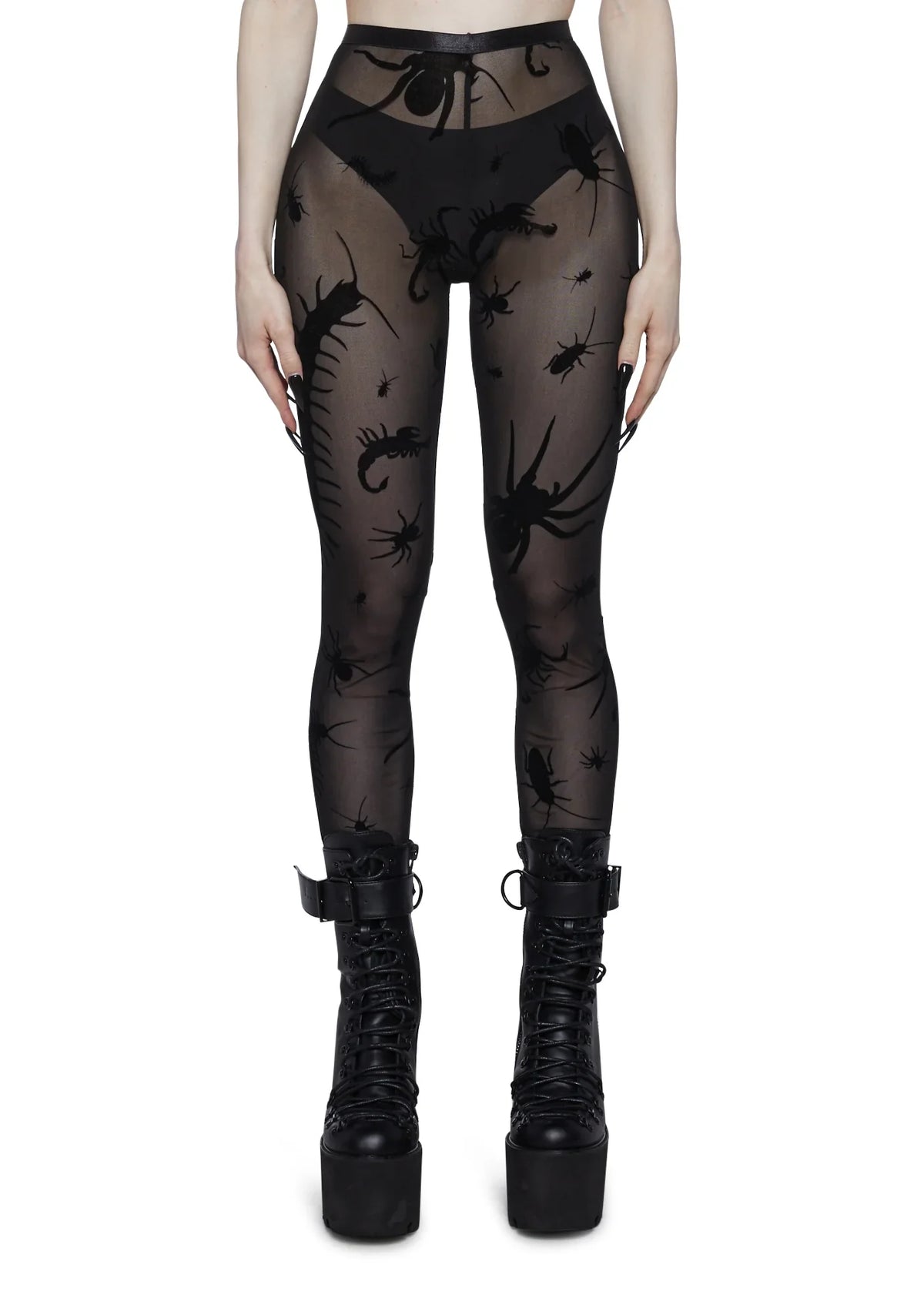 Spider’s Lair Mesh Leggings