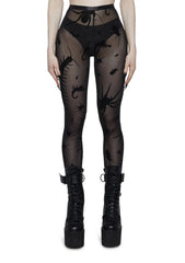Spider’s Lair Mesh Leggings