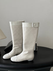 Chanel Vintage Mid-calf Boots #395429