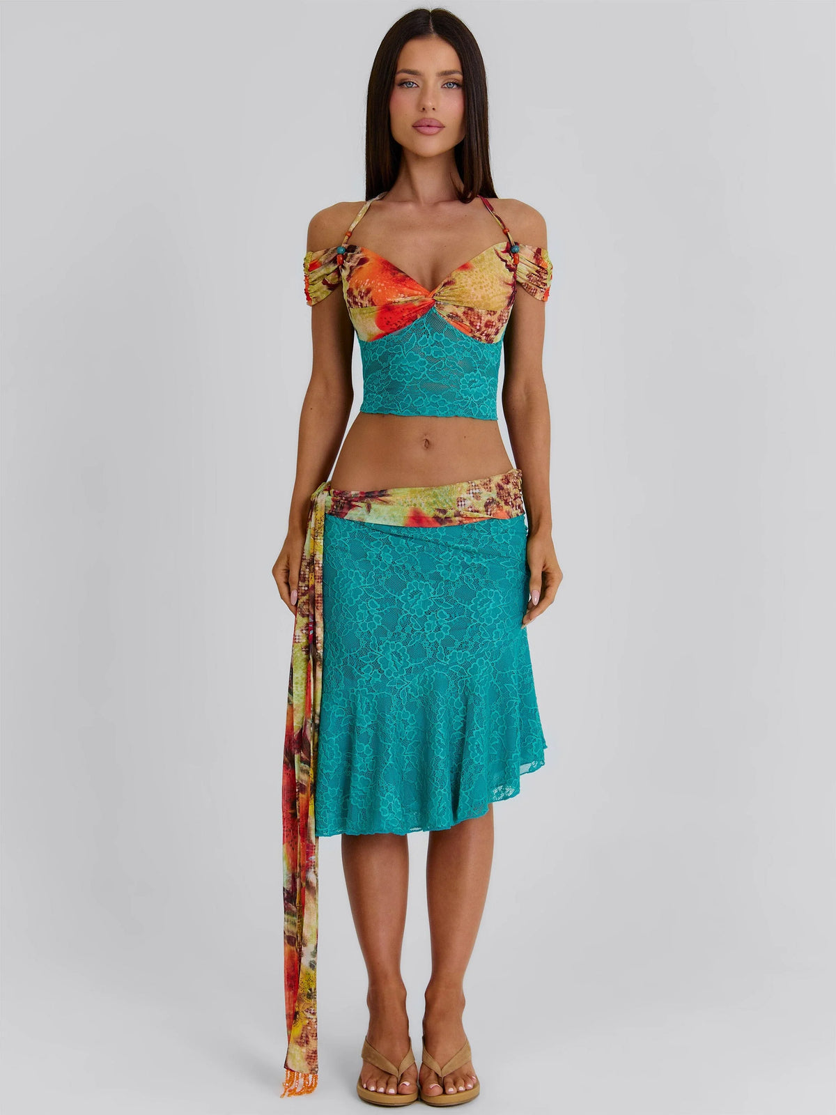 Pippin Midi Skirt Tigerlily