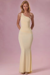 Jersey Bridesmaid Dress In Butter