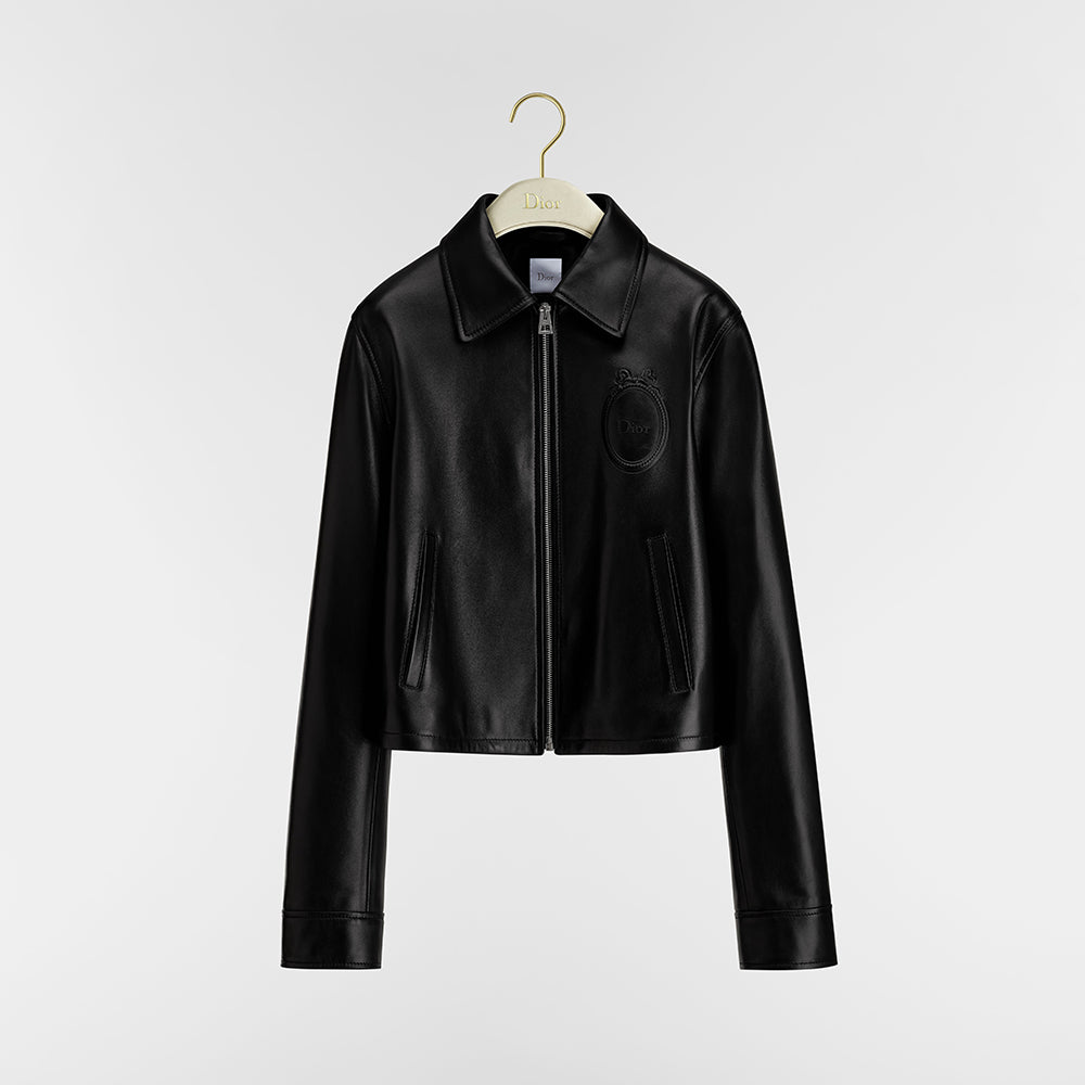 DIOR Dior Médaillon Jacket Black Lambskin #386331