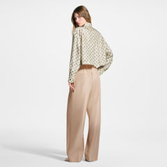 LOUIS VUITTON Cropped Buckle Up Shirt #387825