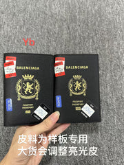 Balenciaga 26 Passport Holder (No Ticket) Genuine Leather Boarding Pass & Passport Case MINI Bag  Bags #82777A