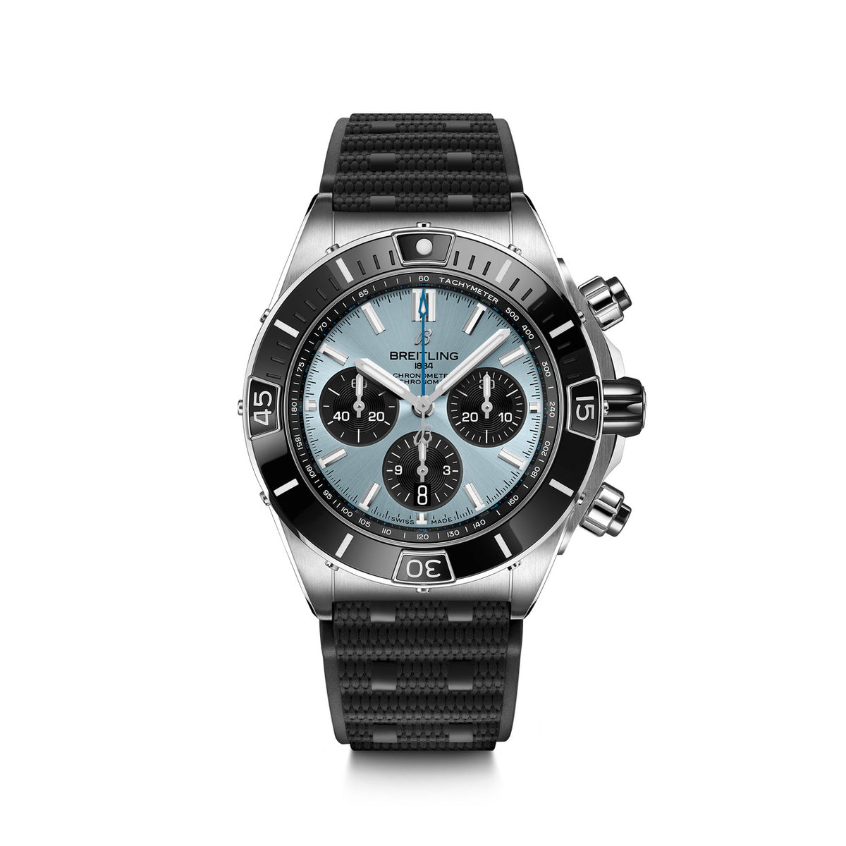Breitling Silicone Bracelet Mechanical Watch #nigo96675