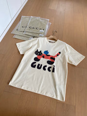 GUCCI Cotton Jersey T-shirt With Print #387018
