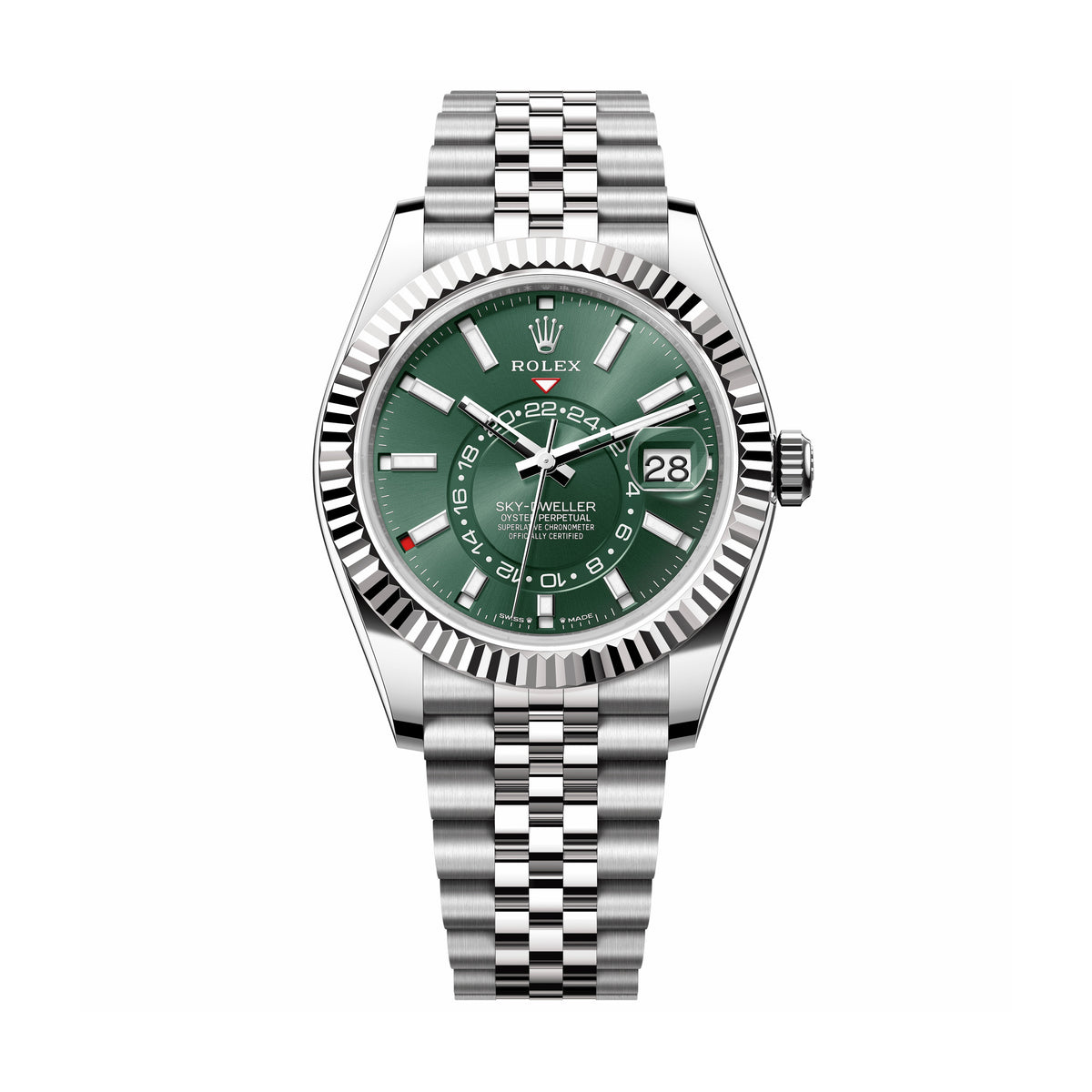 NIGO Rolex Men's Automatic Mechanical Movement Waterproof Solid Color Dial Stainless Steel Case Watch #nigo72393