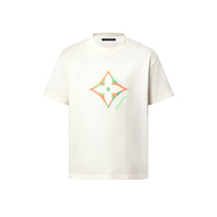 Louis Vuitton MONOGRAM Men's And Women's Summer Fashion Casual Solid Color Crew Neck Pullover Classic Print Pattern Short Sleeve T-Shirt #79423