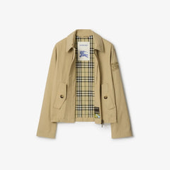 Burberry Gabardine Jacket Dune Beige #387574