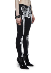 Bone Rattler Low-Rise Leggings