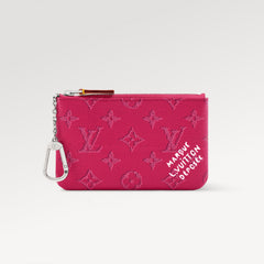 LOUIS VUITTON Monogram Heritage Canvas Chain Hook Zipper Mini Wallet Bag Bags  Key Pouch M27109 #82258A