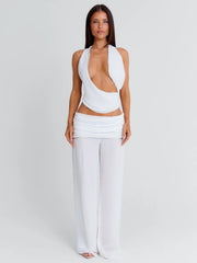 Danna Pant White