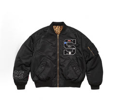 Supreme Supreme X Hiroshi Fujiwara Goodenough Collaboration Men's Autumn/winter Ss25 Patch Logo Design Zip-up Long-sleeved Jacket Includes Eight Diy Customisation Badges Ngvp #2627
