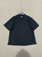 LOEWE Short Sleeve Shirt in Wool #387281