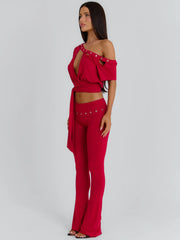 Janiya Pants Red