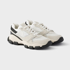 PRADA Mesh Fabric And Suede Sneakers #394882