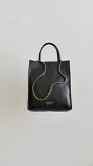Chanel Small Shopping Bag In Calfskin With Gold-tone Hardware  Black 2026 Haute Artisanat Collection Rectangular Briefcase Bags AS6452 #197509