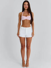 Stassie Crop Top Pink
