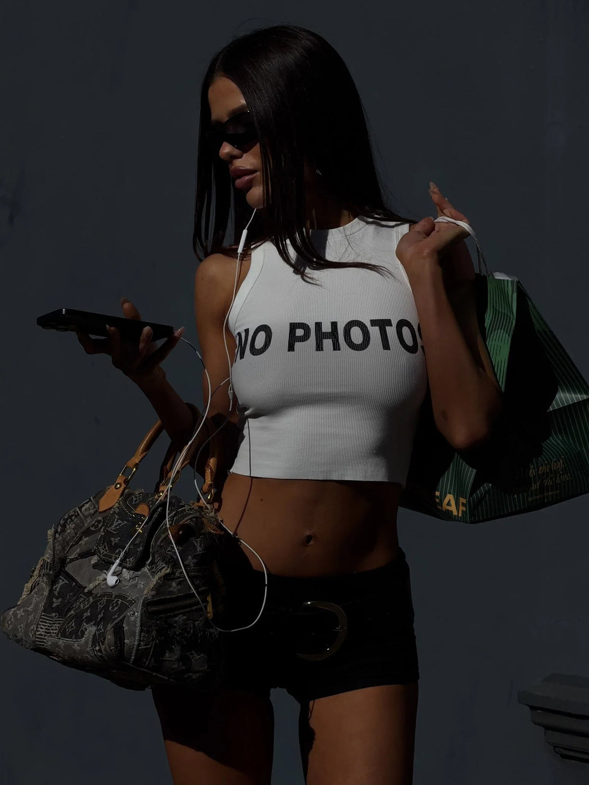 Razzi Tank Top White