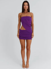 Lillianna Mini Dress Purple