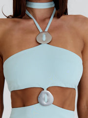 Zaniah Crop Top Mint