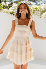 Tonight Could Be Magical Dress Beige