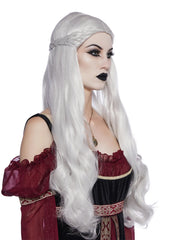 Faire Fables Renaissance Wig -  White