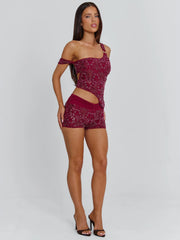 Roc Top Deep Red
