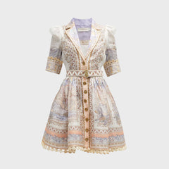 Zimmermann High Tide Mini Shirt Dress