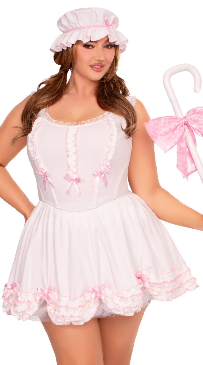 Plus Size Little Bo Peep Costume - Image 4