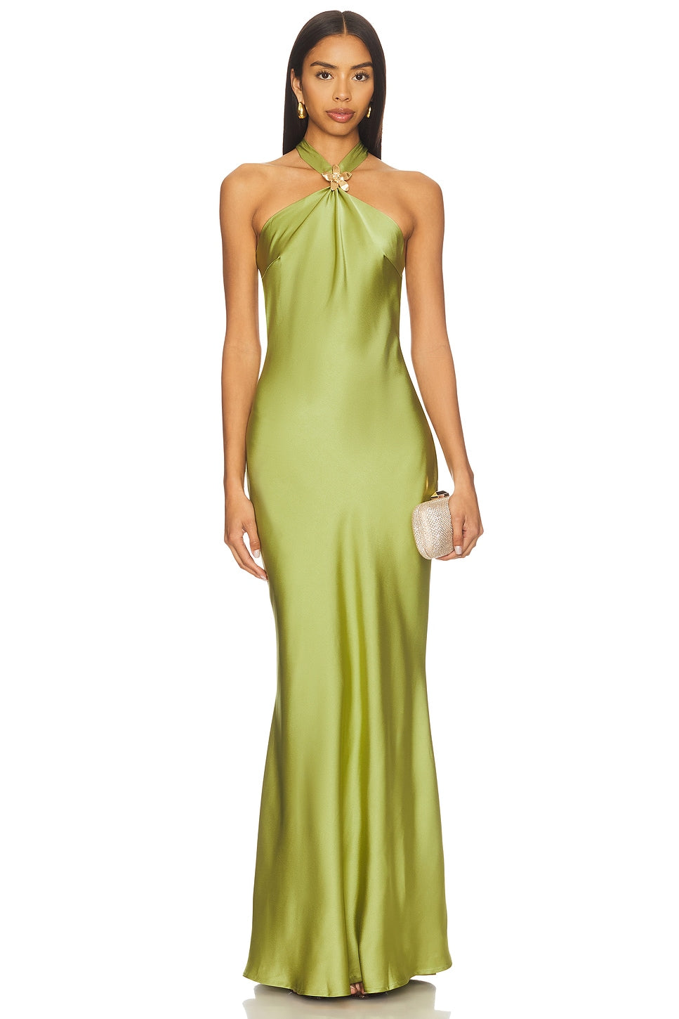 Chara Low Cross Back Maxi Dress