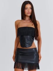 Jakayla Corset Top Black