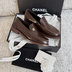 Chanel Leather Loafers #394264