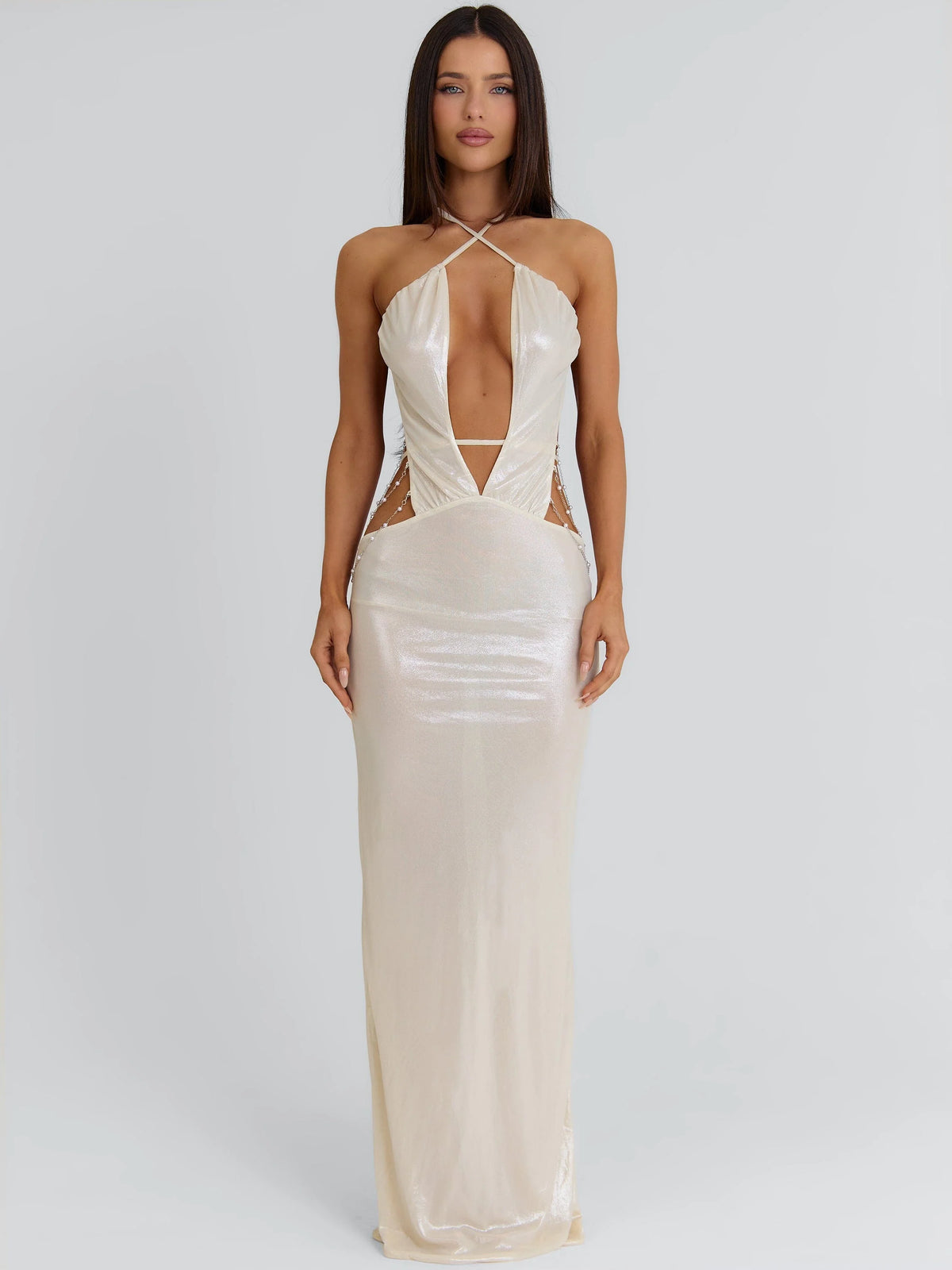 Maddison Maxi Dress Gold