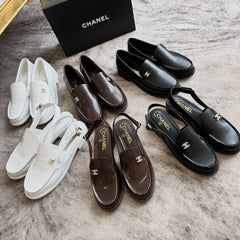 Chanel Leather Loafers #394264