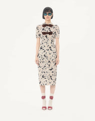 Valentino Bow Print Dress #375527