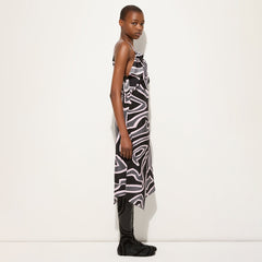 PUCCI Labirinto Print Asymmetrical Dress #385799