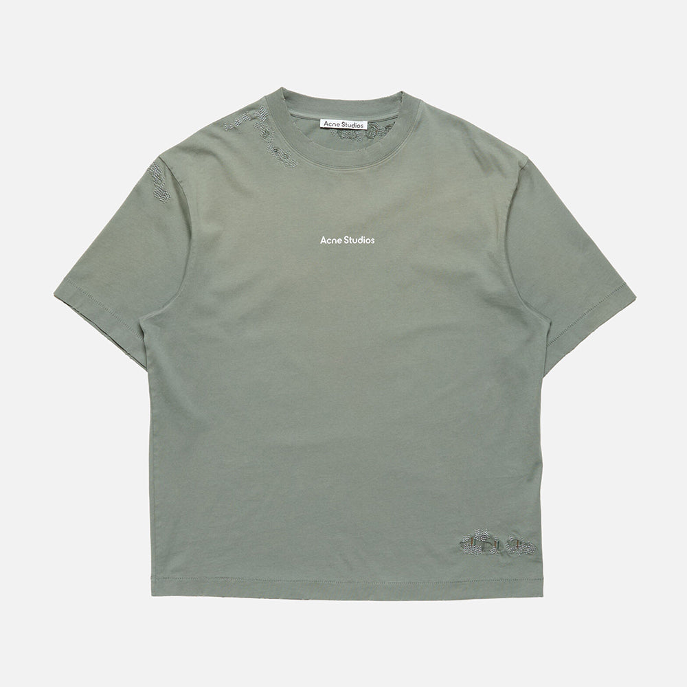 Acne Studios Mended Logo T-shirt #386789